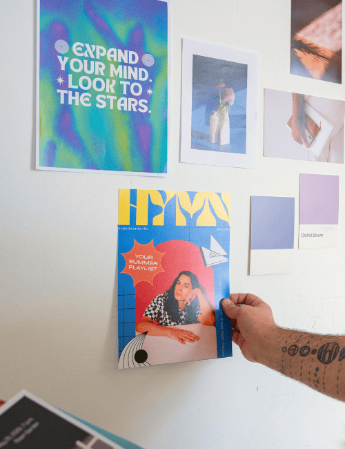 Print Material Distribution